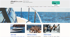 Desktop Screenshot of marbellaboattrips.com